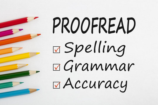 Proofreading & Editing